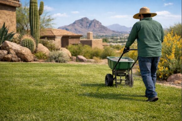 lawn fertilization in Phoenix, AZ