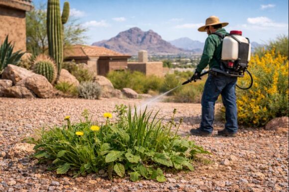 Weed control in Phoenix, AZ